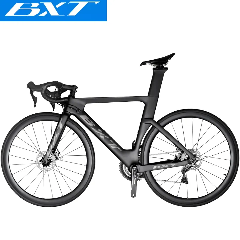 Đầy đủ carbon xe đạp đường 700C Shimano ST-R7020 22 Tốc độ đĩa phanh xe đạp đường sợi Carbon Shimano 105 nhóm bộ