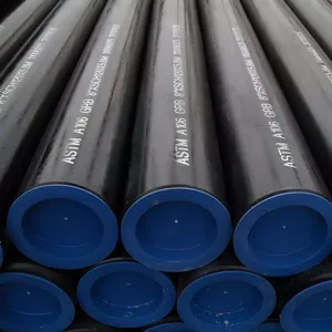 Hot Rolled Mild Ms Round Pipes BS1387 Welded Carbon ERW Steel Pipe and Tubes