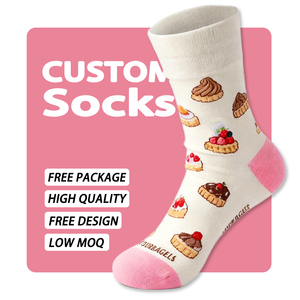 Personnalisé OEM ODM Vente en gros Bas quantité minimale de commande Chaussettes habillées de haute qualité pour femmes avec logo personnalisé pour Fashion Office Formal - Product Image 1