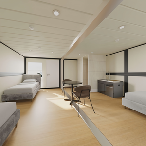 2026 Modern Eco Friendly Luxury Foldable Modular Prefab Container Home Office Building Portable Outdoor Apartment Residence - Product Image 6