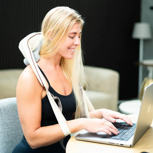 Y Tragbares Shiatsu Mini-Massagegerät mit Heizfunktion für Rücken, Nacken, Schultern – Massagegürtel-Kissen für Zuhause, Körper, Taille, Beine - Product Image 4