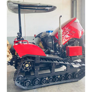 Trattore Cingolato <span class=keywords><strong>da</strong></span> 80 CV per Agricoltura su Terreno Secco con Componenti Principali di Ingranaggi e Motore - Product Image 1