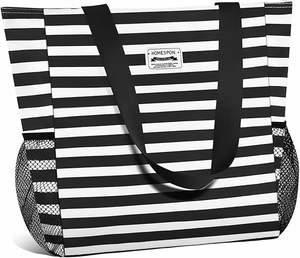 Échantillon Gratuit – Grand Sac Fourre-Tout Imperméable en Polyester pour Femme avec Fermeture Éclair, Design Tendance Perforé à la Main, Idéal Plage et Quotidien, Bagage - Product Image 5