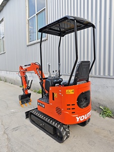 Mini-excavatrice 1 tonne à bas prix avec bras pivotant et godet, directement de l'usine, à vendre - Product Image 6