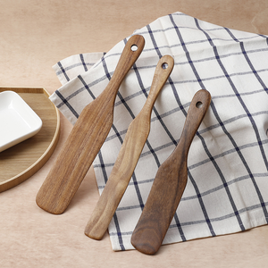 อุปกรณ์ทำอาหาร5ชิ้นแบบ2025ไม่ติดอุปกรณ์ครัวทำจากไม้ - Product Image 4