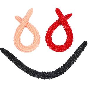 Extra largo de doble cabeza Dragon <span class=keywords><strong>Thorn</strong></span> Anal Plug pene suave masturbador masculino juguete sexual para vibradores adultos femeninos - Product Image 5