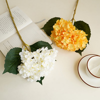 AL-5839 ZUOYI 11 Branche Artificielle Européenne Soie Tissu Hortensia Fleur Pour La Décoration De Mariage De Noël