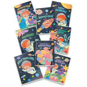 50FF สมุดบันทึก Maxi Space travellers/SH 5mm ตูดสี่เหลี่ยม - Product Image 1