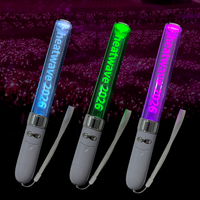 Bâtons lumineux LED personnalisés avec logo, bâtons lumineux clignotants pour concerts, bâtons lumineux LED pour événements et mariages