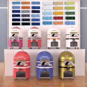 Forno Portatile per <span class=keywords><strong>Pizza</strong></span> Napoletana per Catering ed Eventi, Design Leggero ma Resistente, Offre Autenticità a Legna Ovunque - Product Image 3