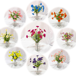 Spray di Fiori Artificiali di Glicine in Seta da 37 cm per Decorazioni Domestiche, Giardino, Cortile, Patio, Portico, Balcone, Tavolo, Vaso da Esterno - Product Image 1