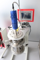 Reactor de Vidrio de Alta Presión TKA (Olla de Reacción), Recipiente a Presión, Motor, Equipo de Laboratorio Semiautomático, Control PLC, 2L/5L/10L