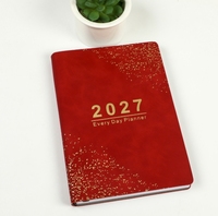 Carnet de notes calendrier anglais 2027, Agenda espagnol, Carnet de notes