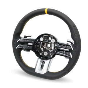 <span class=keywords><strong>Volant</strong></span> en cuir de luxe pour Mercedes Benz W167 W176 W177 W202 W203 W204 W205 W206 <span class=keywords><strong>W208</strong></span> - Product Image 3