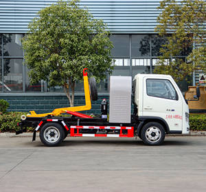 Camión Compactador Eléctrico Foton 4x2 Desmontable para Transporte de Basura con Brazo <span class=keywords><strong>Gancho</strong></span>, Compartimento Separable Personalizado y Autovolcador - Product Image 4