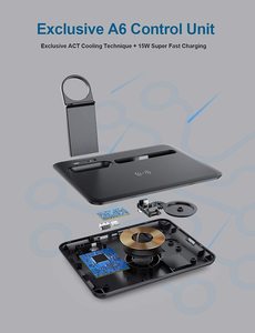 Estación de Carga Inalámbrica 4 en 1, Soporte para Móvil, Cargador Inalámbrico Portátil Universal Fantasy - Product Image 4