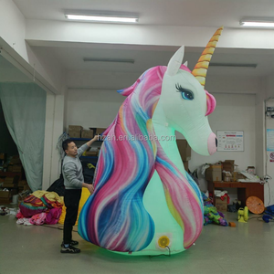 <span class=keywords><strong>Cheval</strong></span> gonflable publicitaire, licorne, <span class=keywords><strong>cheval</strong></span> de dessin animé gonflable pour la Journée de la fierté - Product Image 3