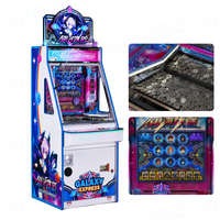 Machine à pousser les jetons pour centres de jeux, directement de l'usine, combinant un pousseur de jetons d'arcade avec une garantie d'un an et un service OEM pour les bornes d'arcade