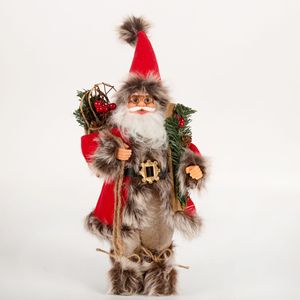 <span class=keywords><strong>Babbo</strong></span> <span class=keywords><strong>Natale</strong></span> Realistico da Tavolo, Statuetta Decorativa 30-45cm, Addobbi Natalizi e di Capodanno, Regali per le Feste - Product Image 6
