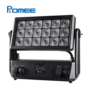 Lumière d'inondation de batterie sans fil imperméable extérieure de 18*20W RGBWA LED pour l'éclairage d'étape de spectacle de paysage d'événement de concert - Product Image 4