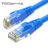 Kabel Patch Cord Internet Cat7 Cat6a FTP Cat8, Kabel LAN 50 Meter, Kabel LAN 30 cm Kuning