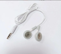 Earphone dan headphone kabel sekali pakai, headset nirkabel ponsel bebas genggam untuk penerbangan