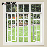 Ventanas Corredizas de Aluminio Modernas y Eficientes Energéticamente, Ventana Corrediza con Vidrio Bajo Emisivo y Rejillas, Resistente a la Intemperie
