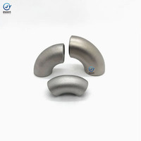 Codo de Acero al Carbono ASME/ANSI B16.9 Lr Sr Sin Costura/Soldado a Tope, 180/90/45 Grados, Accesorio para Tuberías de Alta Presión Resistente a la Corrosión