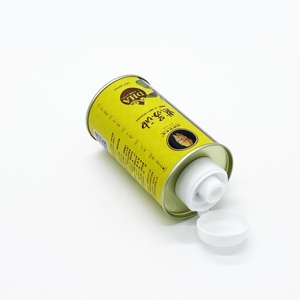 Venta de Fábrica, Lata de Hojalata de 250 ml para Alimentos, Impresión Offset Personalizada, Acabado Lacado, Tapa de Plástico, Aceite de Oliva JUWEI JW-ER32 ROHS - Product Image 3