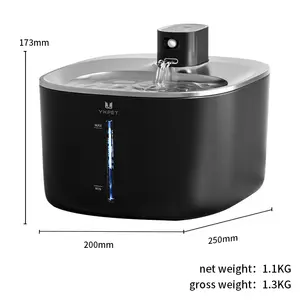 Pet Smart Feeder Fully Automatic Stainless Steel Pet Water Fountain Dispenser for Dog and Cat Drinking Premium Water Bottles