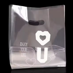 Sacs en PE à soufflet latéral avec logo personnalisé en gros - Emballage durable pour vêtements et chaussures, sac en <span class=keywords><strong>plastique</strong></span> pour cadeaux et achats - Product Image 6