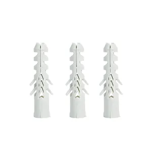 China Cheap Customized Expand Nail Plastic Screw Hole Plugs Concrete Wall Anchor Plug