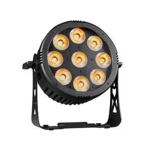 Projecteur PAR LED RGBALC 9x20W étanche IP, rechargeable, à piles, avec contrôle sans fil WiFi DMX512 - Product Image 2