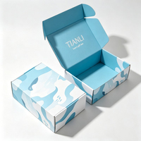 Caja de Cartón Corrugado al por Mayor para Prendas, Caja de Cartón para Empacar Ropa y Zapatos, Caja Personalizada