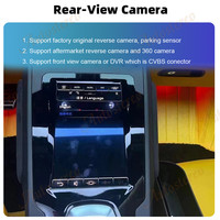 Pemutar DVD mobil Stereo, Radio Video mobil navigasi GPS layar sentuh 12.3 inci untuk Lamborghini Huracan EVO 2019-2023