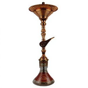 Authentique Ensemble Chicha Khalil Mamoon Bicolore Ice - 91cm, Narguilé Égyptien Robuste avec Noyau en Laiton - Product Image 2