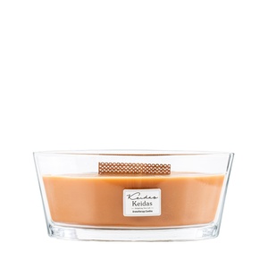 <span class=keywords><strong>Bougie</strong></span> de mèche en <span class=keywords><strong>bois</strong></span> parfumée en cire de soja personnalisée pour la décoration de la maison pour Noël Pâques Diwali Nouvel An Ramadan Thanksgiving pour les bars - Product Image 6