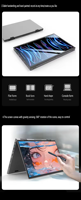 Nouvelle entreprise double 14 "+ 14" écran tactile Yoga Notebook PC Win 11 Intel N95 pas cher corps en métal ordinateur portable