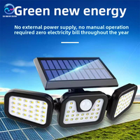 Lámpara Solar de Pared LED de Alto Brillo, Luz Blanca Fría, con Sensor para Jardín, Uso en Exteriores, IP65 Impermeable, CRI 80, Ángulo de Haz 240°