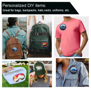 Phiêu Lưu Du lịch các bản vá lỗi đi bộ đường dài cắm trại ĐÍNH THÊU các bản vá lỗi cho quần áo tùy chỉnh thêu các bản vá lỗi - Product Image 6