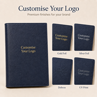 Housse de carnet A5 personnalisée en cuir PU texture Saffiano, couverture souple cousue, avec inserts rechargeables, logo, cadeau