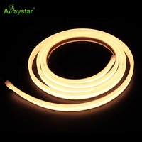 Tube en silicone flexible et étanche COB light IP67 led strip light éclairage extérieur laiteux diffuseur led strip