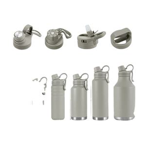 Botella de Agua Deportiva de Acero Inoxidable con Aislamiento al Vacío de Gran Capacidad (40 oz), Moderna y de Lujo, para Actividades al Aire Libre y Camping, Mantiene la Temperatura Fría o Caliente Durante 24 Horas - Product Image 4