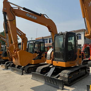 รถขุดไฮดรอลิกมือสองคุณภาพสูงรุ่น CX75SR 8 ตัน พร้อมปั๊ม มอเตอร์ และเกียร์ - Product Image 4