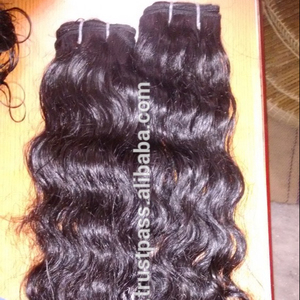 Grade 12a Double trame pleine cuticule 100% Tissage de cheveux indiens Remy de qualité brute non transformée Meilleure offre Loose Deep Afro/Curl India - Product Image 1