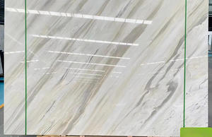 Marbre blanc Earl de Grèce, pierre naturelle polie, grande dalle, moderne, durable, pour usage intérieur et extérieur, panneau mural TV pour hôtel, sol, salle à manger - Product Image 3