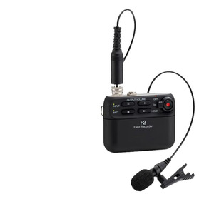 F2 Field Recorder 32-Bit Audio WAV Format With Lavalier <b>Mic</b> For Vlogging And Outdoor Recording - Product Image 1