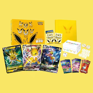 Coffret Cadeau Avancé Pokémon Eevee de Qualité Supérieure, Authentique et Original, avec Vaporeon, Jolteon et Flareon en Chinois Simplifié, pour Collectionneurs - Product Image 6