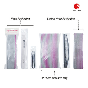 공장 하이 퀄리티 방수 100/180 네일 파일 하프 문 에머리 네일 파일 - Product Image 5