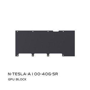 Bloc de refroidissement par eau pour GPU en aluminium <span class=keywords><strong>Bykski</strong></span> N-TESLA-AI00-4OG-SR, design entièrement métallique, pour carte graphique TESLA A100 40 Go - Product Image 5